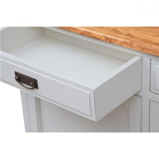 bisc l4415bnt prirodny drevo antikovana biela servirovacia shabby chic komoda stol kuchyna nabytok veranda nabytok vidiecky dom stol country nabytok rustikalny mediteransky provence provans vidiecky balaton jedalen.jpg